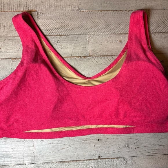 Women’s 4x Bikini Classic Terry Texture In Pink From Old Navy NWT! - Picture 7 of 16